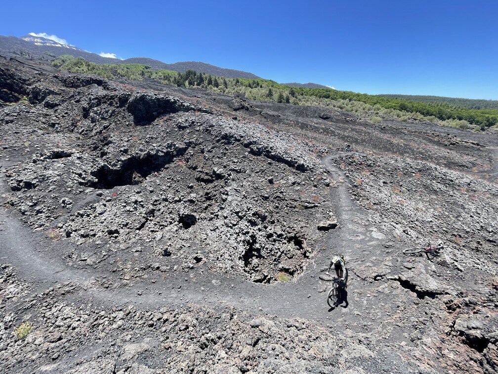 Etna All Around - crossing Lava flow 1 Etna All Around - crossing Lava flow 1