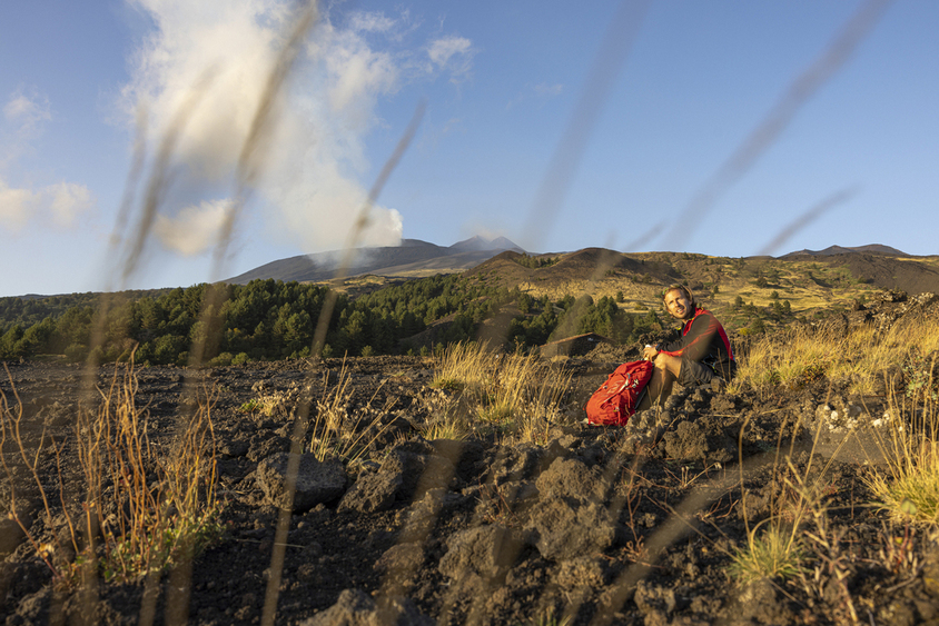 Mount Etna Sunset trekking - Walkng the hike od Sunset excursion Mount Etna Sunset trekking - Walkng the hike od Sunset excursion